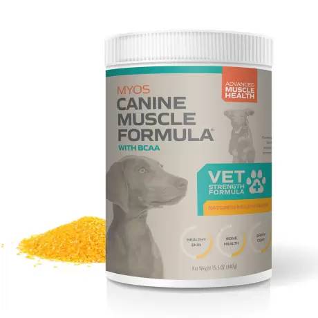 MYOS VET Strength Canine Muscle Formula with BCAA