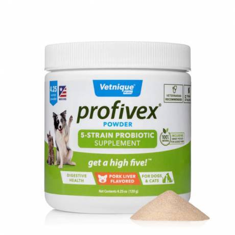 profivex 5-Strain Probiotic - Powder for Dogs and Cats, 4.25oz