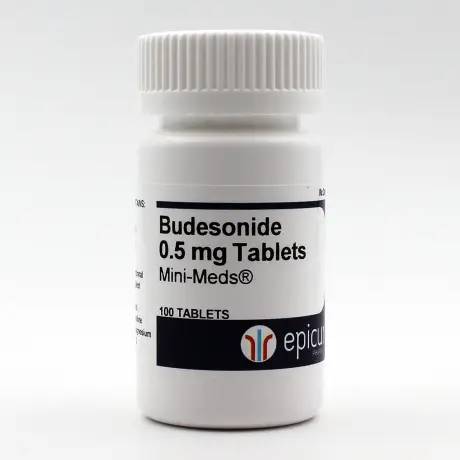 Budesonide Compounded Epicur Mini-Med 0.5 mg Tablets