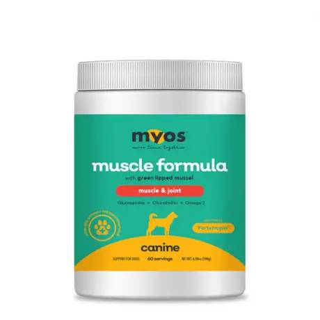 MYOS Canine Muscle and Joint Formula - 6.98 Powder with Green Lipped Mussel