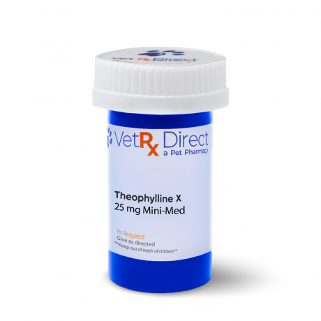 Theophylline X Epicur Compounded Extended-Release Mini-Med 25mg Rx Bottle