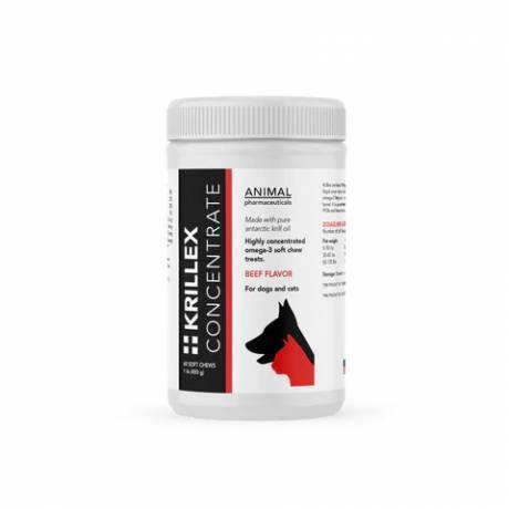 Krillex Concentrate 60 Soft Chews for Dogs and Cats