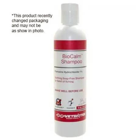 VetBioTek BioCalm Shampoo 8 oz for Dogs and Cats